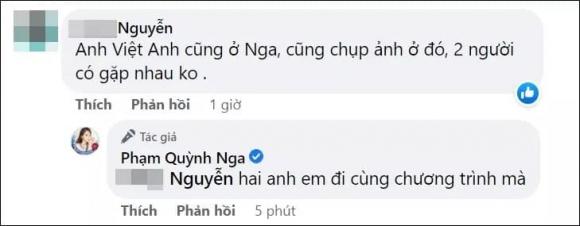 diễn viên Quỳnh Nga, diễn viên Việt Anh, sao Việt