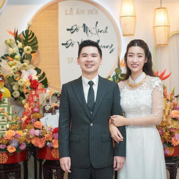 Đỗ Mỹ Linh, lễ ăn hỏi  Đỗ Mỹ Linh, con trai bầu hiển, sao việt 