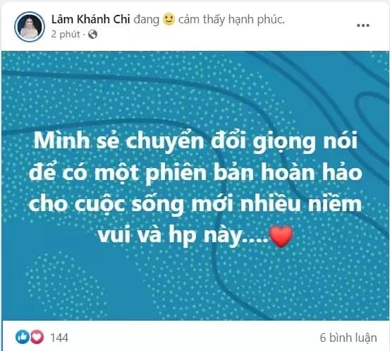 ca sĩ Lâm Khánh Chi, sao Việt