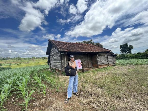 Trang Trần, Trang Trần mua đất, sao việt 