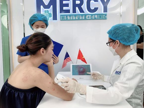 Phòng khám Mercy Việt Nam, trị viêm nang lông, Matrix Theraphy