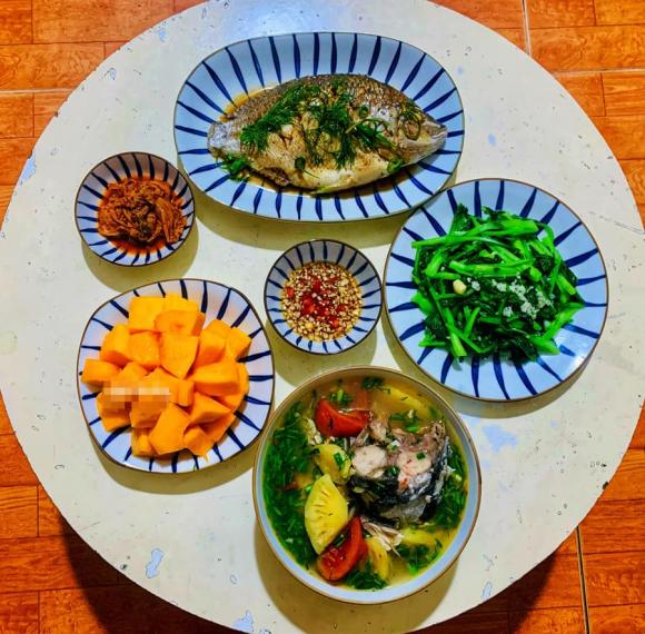 mâm cơm, tối nay ăn gì, thực đơn cơm nhà 