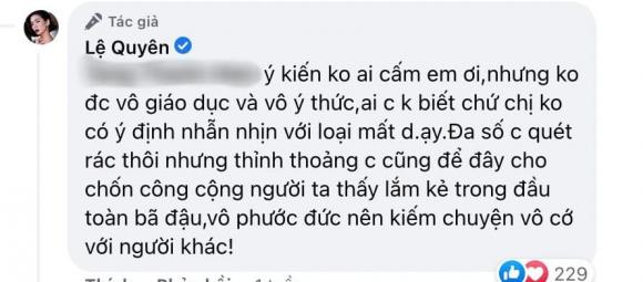 ca sĩ Lệ Quyên, sao Việt