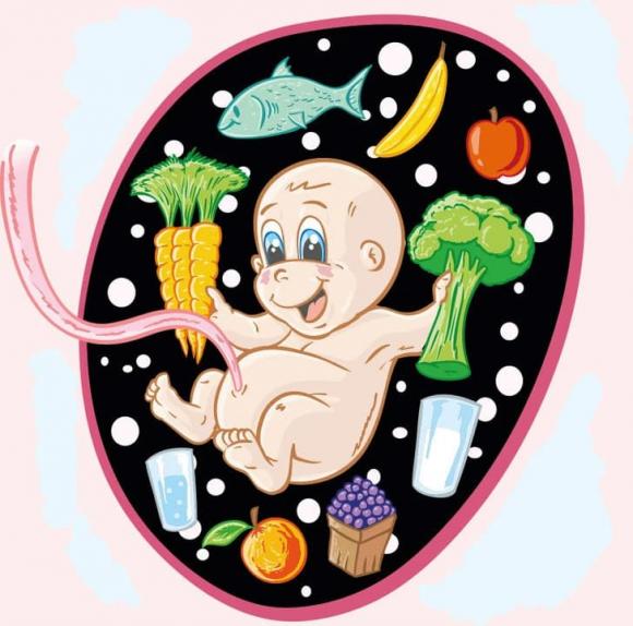 thai nhi, mang bầu, trẻ sơ sinh