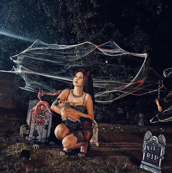 Halloween, hóa trang Halloween, sao Việt 