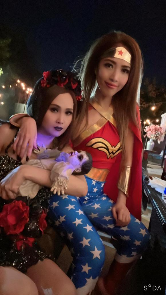Halloween, hóa trang Halloween, sao Việt 