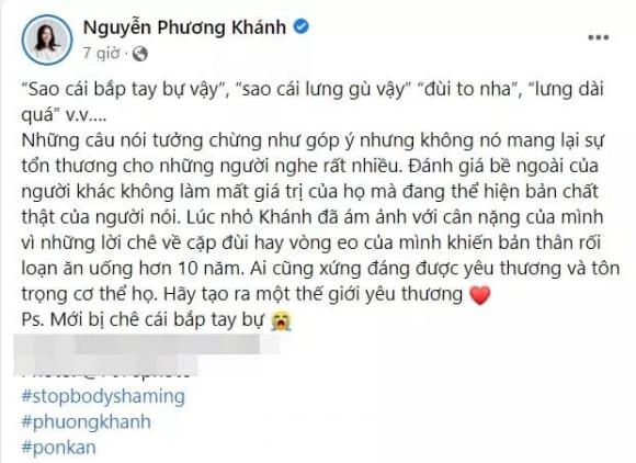 hoa hậu Phương Khánh, sao Việt