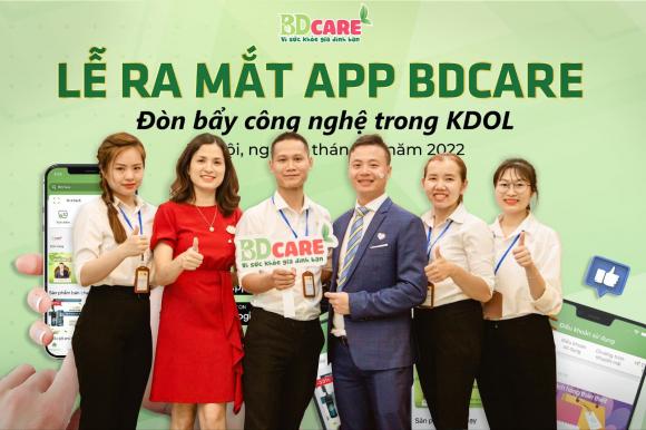 App BDCare, kinh doanh online