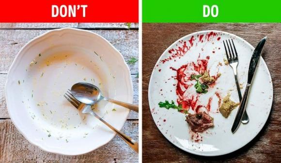 nguyên tắc trên bàn ăn, quy tắc lịch sự khu dùng bữa tại nhà hàng, quy tắc khi dùng bữa tại nhà hàng