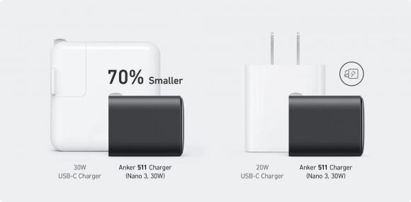 Anker Innovations, sạc nhanh, sạc anker, Anker 511 Nano 3 30W