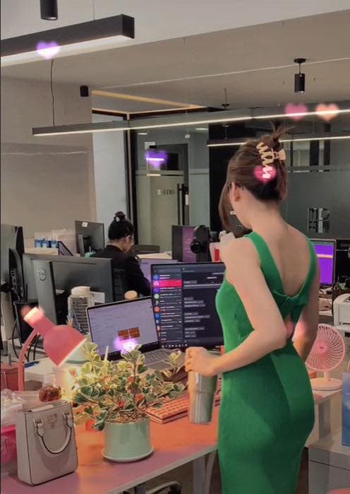 cô gái công sở, Trần Quỳnh My, hot girl công sở