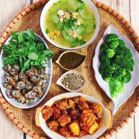 mâm cơm, mâm cơm ngon, mâm cơm gia đình