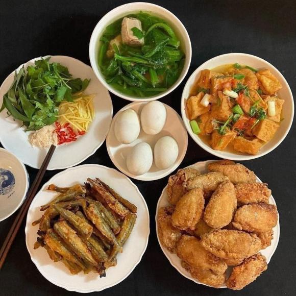 mâm cơm, mâm cơm ngon, mâm cơm gia đình