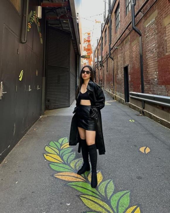 Mẫu ảnh Nguyễn Hoàng Ngân, Street style, Thời trang