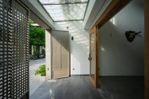 nhà đẹp, thiết kế nhà, nhà một mặt thoáng