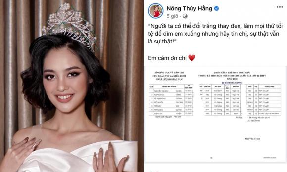 Hoa hậu các dân tộc Việt Nam 2022, hoa hậu Nông Thúy Hằng, sao Việt