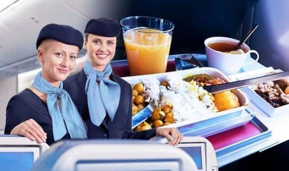 phi công, tiếp viên hàng không, máy bay, du lịch, phi công và tiếp viên ăn gì trên máy bay
