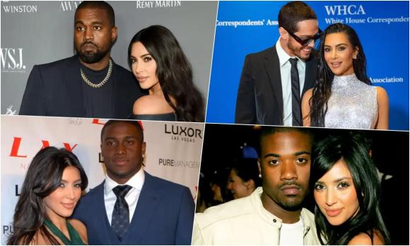 Kanye West , Kim Kardashian , cầu thủ bóng rổ Chris Paul, sao Hollywood
