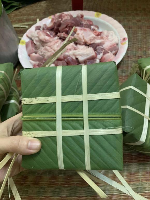 bánh chưng, nhuộm màu cho bánh chưng, bánh chưng xanh  