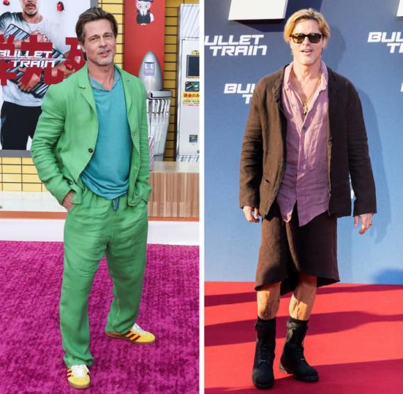 Brad Pitt, sao nam, sao ngoại, thời trang sao
