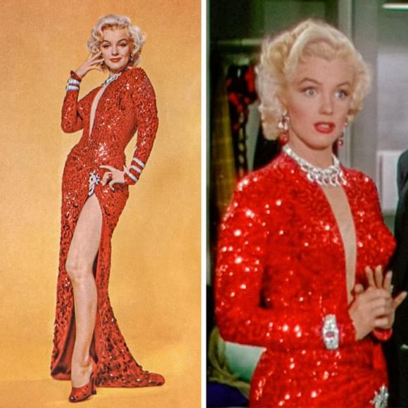 Marilyn Monroe, trang phục của  Marilyn Monroe, thời trang sao 