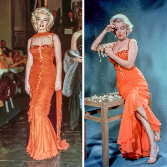 Marilyn Monroe, trang phục của  Marilyn Monroe, thời trang sao 