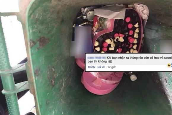 vứt quà sau khi chia tay, chia tay vứt quà, bạn trẻ, cô gái chia tay