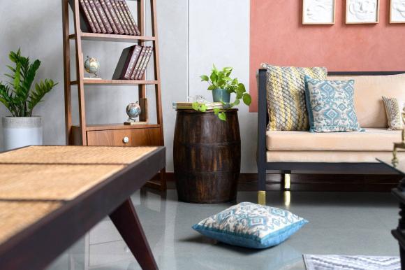 thiết kế nhà 2 tầng, thiết kế nhà đẹp, tường đá ong