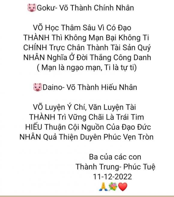 MC Thành Trung, sao Việt, Thành Trung