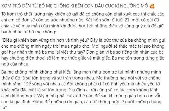 bố chồng, mẹ chồng, con dâu