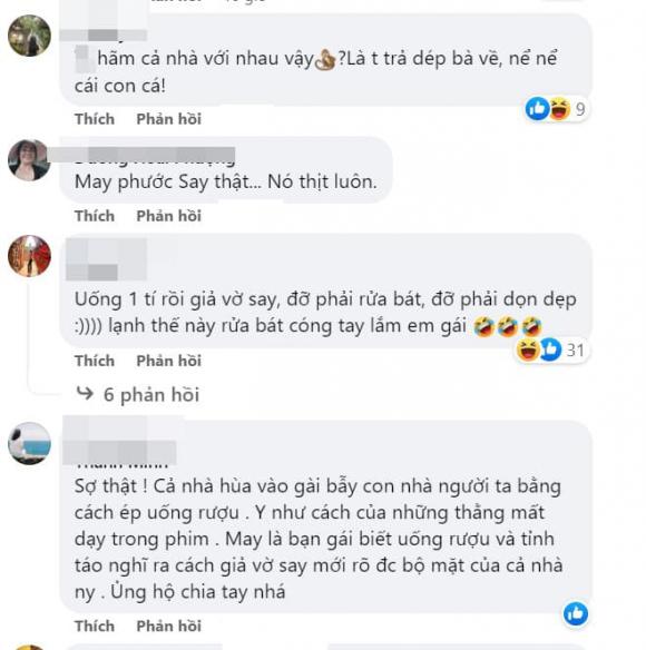 ép uống rượu, ra mắt nhà bạn trai, chia tay bạn trai