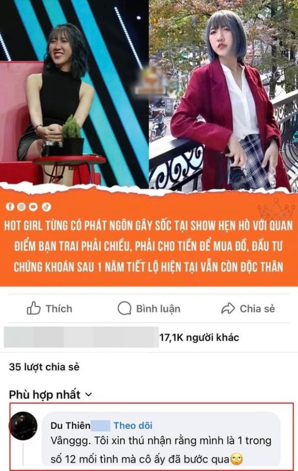 ca sĩ Du Thiên, Đoan Minh, cô gái có 12 mối tình