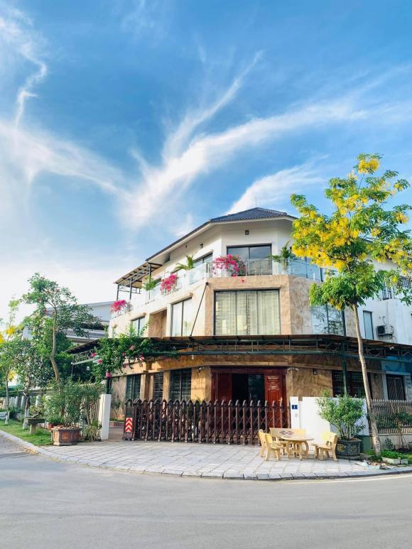 biệt thự, nhà đẹp, hoa hồng cổ