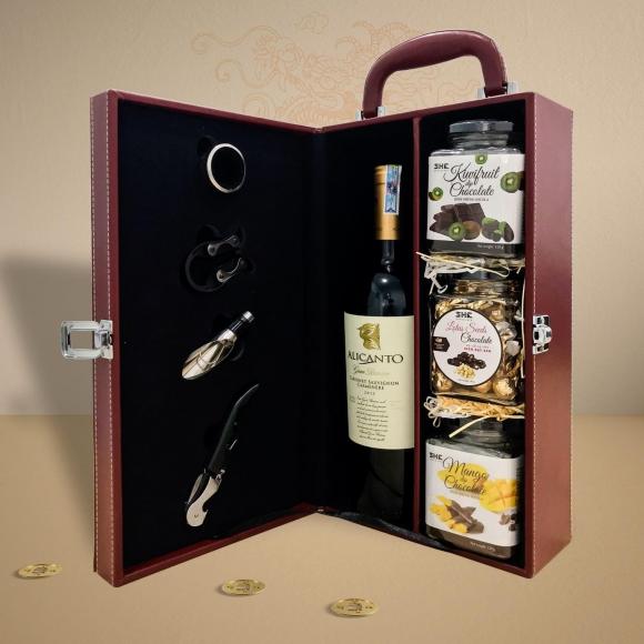 THE WINE SHOP, Rượu vang nhập khẩu, Hộp quà Tết rượu