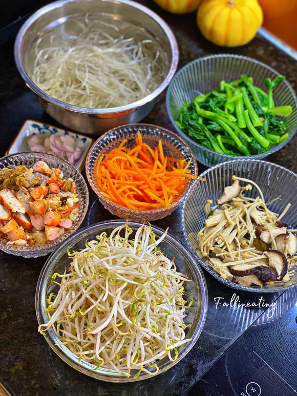 miến hải sản, món miến hải sản, công thức miến hải sản
