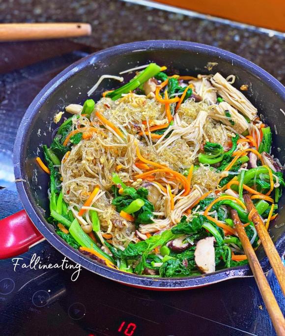 miến hải sản, món miến hải sản, công thức miến hải sản