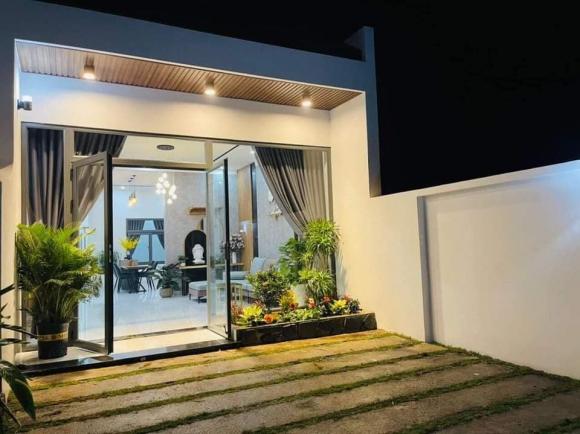 thiết kế nhà cấp bốn, nhà cấp bốn mái bằng, nhà đẹp 
