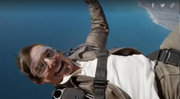 Tom Cruise , Tom Cruise  thực hiện pha mạo hiểm chưa từng có trong lịch sử điện ảnh, sao Hollywood
