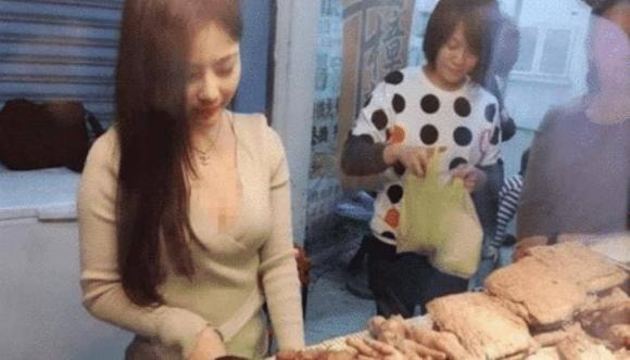 hotgirl xinh đẹp, hotgirl bán thịt lợn, hotgirl