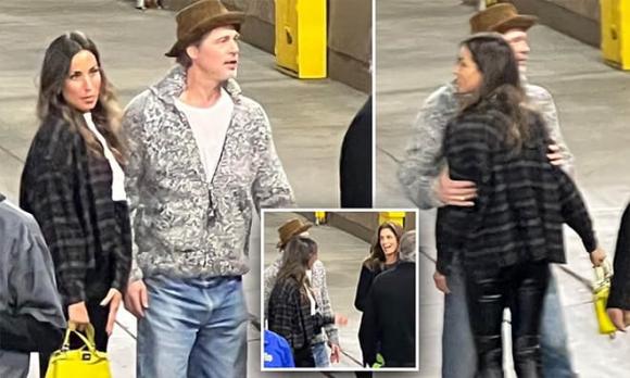 Brad Pitt, Ines de Ramon, Brad Pitt và Ines de Ramon hẹn hò