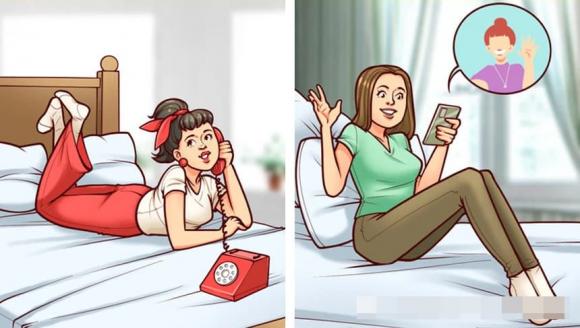 xưa và nay, sự khác biệt xưa và nay