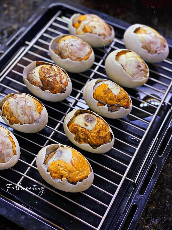 trứng vịt lộn, trứng vịt lộn nướng, trứng vịt lộn sốt me