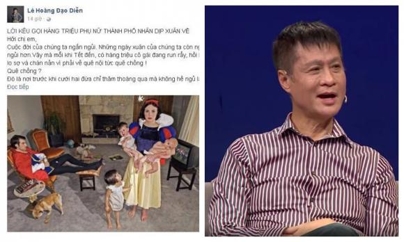 View - Đạo diễn Lê Hoàng hiếm hoi nói về vợ, dùng một từ đầy bất ngờ này để miêu tả 'nửa kia'