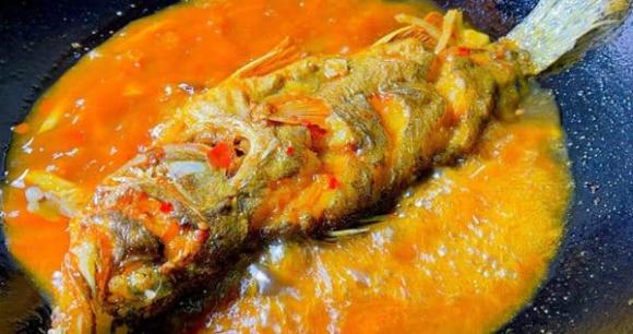 cá sốt, đậu phụ chiên, món ngon mỗi ngày