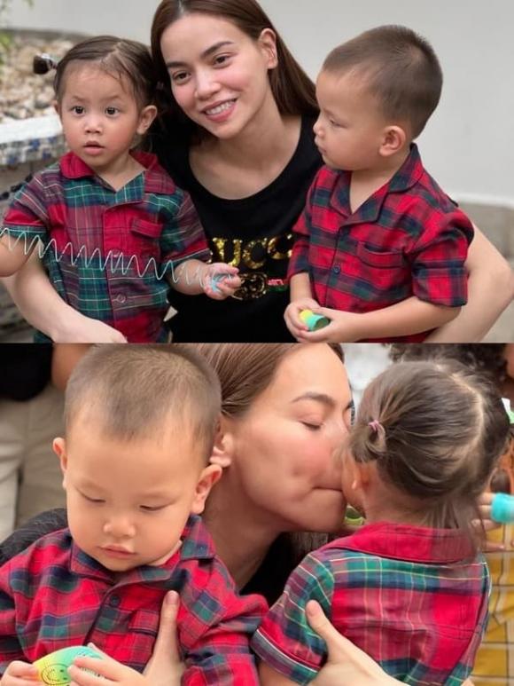 Hồ Ngọc Hà,diễn viên Kim Lý, cặp sinh đôi của Hà Hồ, sao Việt