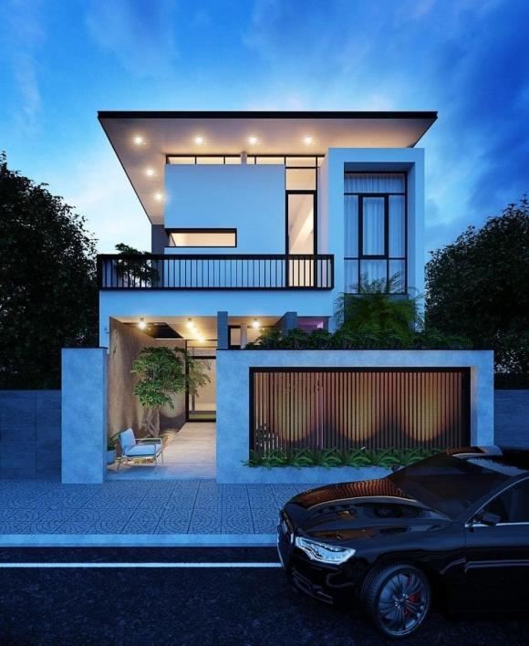 nhà hai tầng, thiết kế hai tầng, nhà đẹp 