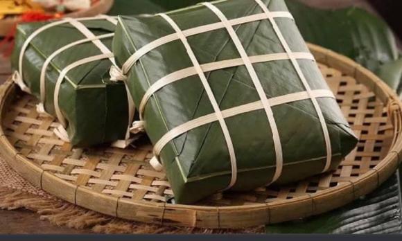 bánh chưng, nhuộm màu cho bánh chưng, bánh chưng xanh  