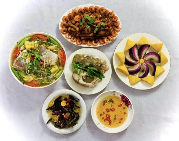 mâm cơm, mâm cơm nhà, món ngon 