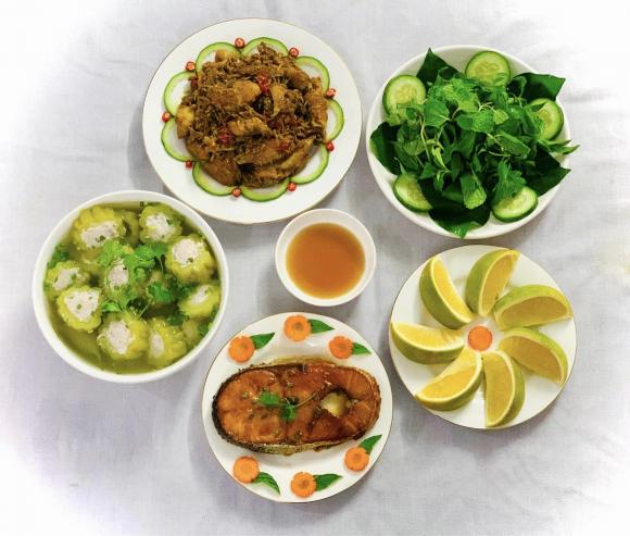 mâm cơm, mâm cơm nhà, món ngon 