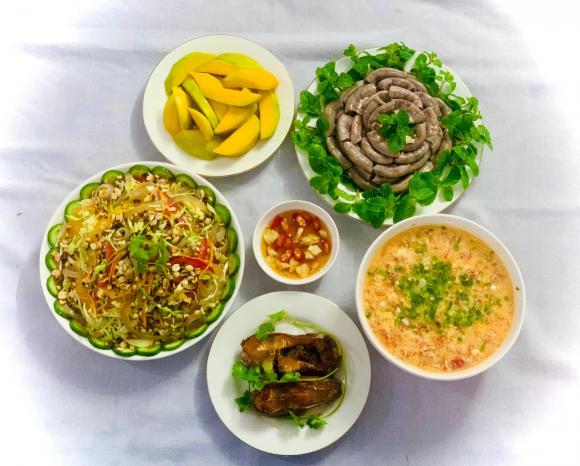 mâm cơm, mâm cơm nhà, món ngon 